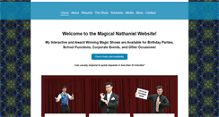 Desktop Screenshot of magicalnathaniel.com