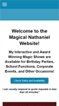 Mobile Screenshot of magicalnathaniel.com